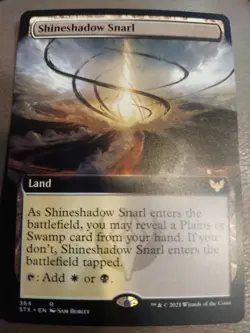 Shineshadow Snarl (Extended Art) Strixhaven: School of Mages Regular - Image 1