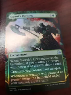 Garruk's Uprising Wilds of Eldraine: Enchanting Tales Foil - Image 1