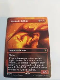 Magmatic Hellkite (Borderless) Tarkir: Dragonstorm Regular - Image 1