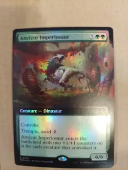 Ancient Imperiosaur (Extended Art) March of the Machine Foil - Image 1