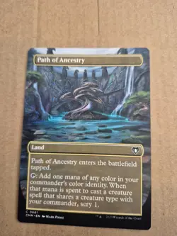 Path of Ancestry (Borderless) Commander Masters Regular - Image 1