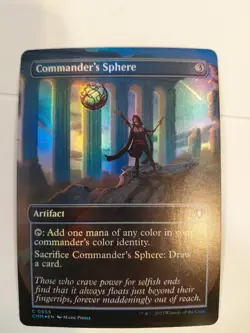 Commander's Sphere (Borderless) Commander Masters Foil - Image 1