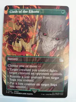 Clash of the Eikons (Borderless) Final Fantasy Regular - Image 1