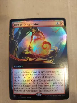 Orb of Dragonkind (Extended Art) Adventures in the Forgotten Realms Foil - Image 1