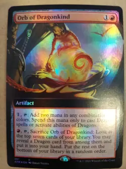 Orb of Dragonkind (Extended Art) Adventures in the Forgotten Realms Foil - Image 2