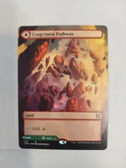 Cragcrown Pathway (Borderless) Zendikar Rising Regular - Image 1