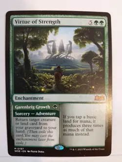 Virtue of Strength Wilds of Eldraine Regular - Image 1
