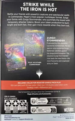 MTG Mardu Surge - Tarkir Dragonstorm - Sealed Commander Deck Magic The Gathering - Image 2