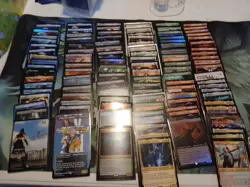 Magic The Gathering Lot Of 110 Mythics And Rares.Final Fantasy, Avatar SpiderMan - Image 1