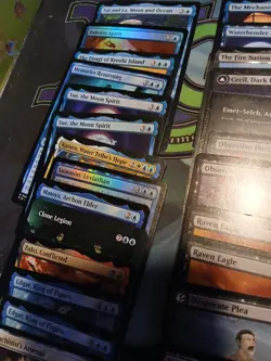 Magic The Gathering Lot Of 110 Mythics And Rares.Final Fantasy, Avatar SpiderMan - Image 2