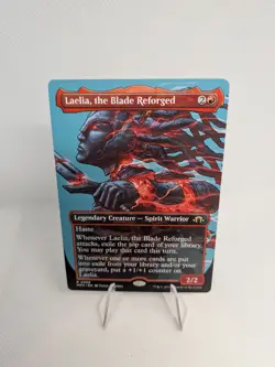 MTG Laelia, The Blade Reforged Borderless 368 Modern Horizons 3 MH3 Magic - Image 1