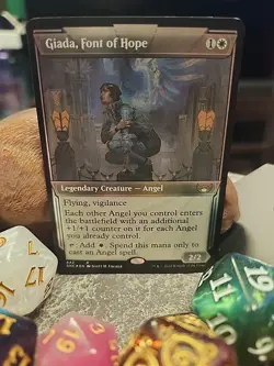 MTG Giada, Font of Hope - Etched foil - Streets of New Capenna #442 - Image 1