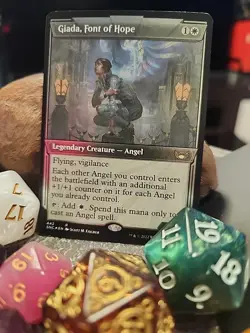 MTG Giada, Font of Hope - Etched foil - Streets of New Capenna #442 - Image 2