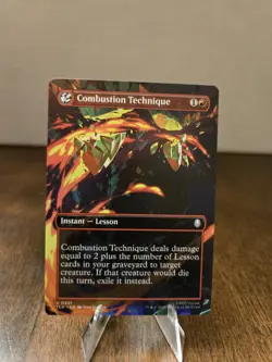 MTG Avatar: The Last Airbender Combustion Technique Borderless 0301 NM - Image 1