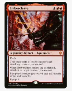 1x MTG Embercleave - Eldraine Mythic! NM Mint! Ships Fast! - Image 1