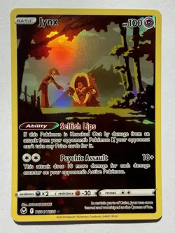 Jynx TG04/TG30 Reverse Holo Ultra Rare Silver Tempest NM Pokemon TCG - Image 1