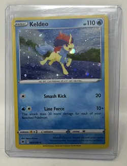 Keldeo Cosmos Holo Rare - 045/189 - Astral Radiance Pokemon 2022 - Image 1