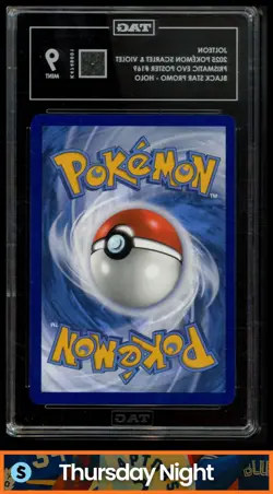 2025 POKEMON SV PRISMATIC EVOLUTIONS - PRE EN #169 JOLTEON HOLO PROMOS TAG 9 - Image 2