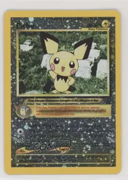 Pichu Pokemon WOTC Black Star #35 1999 - Image 1