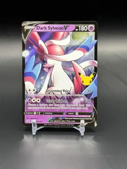 2021 Pokemon TCG Black Star Promo Dark Sylveon V SWSH134 NM - Image 1