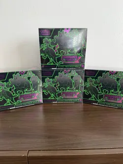 x4 Shrouded Fable Pokemon Center Elite Trainer Box PC ETB Case - Image 1