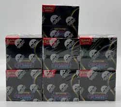 Lot of (7) Pokemon TCG Mega Evolution Phantasmal Flames Booster Boxes SEALED - Image 1