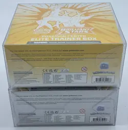 Lot of (2) Pokemon Center Exclusive & Regular Brilliant Stars Elite Trainer Box - Image 4