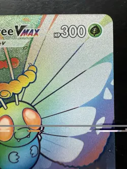 Pokemon Butterfree Vmax 190/189 Darkness Ablaze Full Art Rainbow Rare (NM) - Image 3