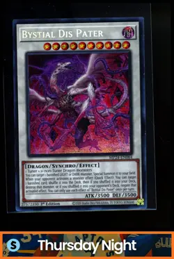2024 YU-GI-OH! 25TH ANNIVERSARY TIN ENGLISH 1ST EDITION BYSTIAL DIS PATER - Image 1
