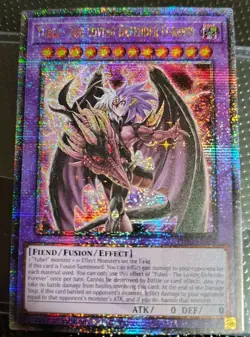 YuGiOh Yubel The Loving Defender Forever Quarter Century Secret Rare PHNI-EN038 - Image 1