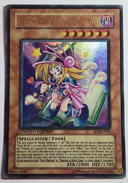Yugioh Toon Dark Magician Girl SP2-EN002 Ultra Rare Limited - Image 1