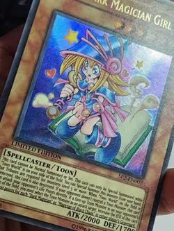 Yugioh Toon Dark Magician Girl SP2-EN002 Ultra Rare Limited - Image 2
