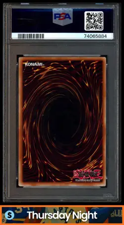 2010-17 YU-GI-OH! #PSV-000 JINZO PSV REPRINT PSA 10 - Image 2