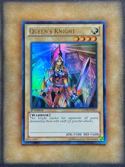 Yugioh Queen's Knight LCYW-EN015 Ultra Rare 1st Ed NM - Image 1