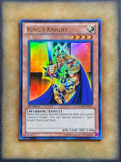 Yugioh King's Knight LCYW-EN017 Ultra Rare 1st Ed NM - Image 1