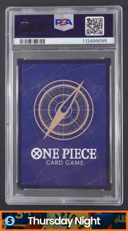 2025 ONE PIECE JAPANESE #OP11-054 NAMI ALTERNATE ART PSA 10 - Image 2