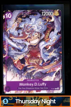 2023 ONE PIECE PROMO #P-041 MONKEY D. LUFFY PIRATES PARTY VOLUME 5 - Image 1