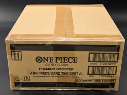 One Piece PRB-02 The Best Vol 2 Premium Booster 10-Box Case SEALED - Image 2