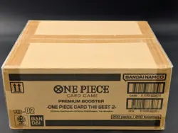 One Piece PRB-02 The Best Vol 2 Premium Booster 10-Box Case SEALED - Image 3