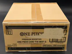 One Piece PRB-02 The Best Vol 2 Premium Booster 10-Box Case SEALED - Image 4