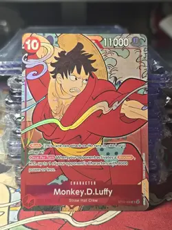 Monkey.D.Luffy (English Version 1st Anniversary Set) ST10-006 One Piece Promo - Image 1