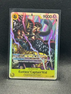 Eustass"Captain"Kid OP10-112 PRB-02 English Foil NM One Piece TCG - Image 1