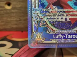 Luffy-Tarou SP Alt Art ST18-005 SR A Fist of Divine Speed ENGLISH ONE PIECE TCG - Image 5