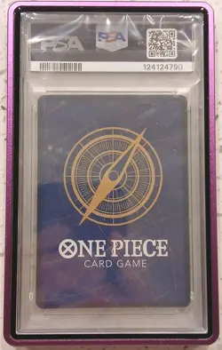 2025 ONE PIECE EB02 EN MONKEY D LUFFY MANGA ALTERNATE ART PSA 10 - Image 2