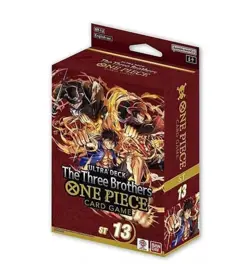 ONE PIECE CARD GAME: The Three Brothers Ultra Deck Box ST-13 In Hand Ship Ready - Image 1