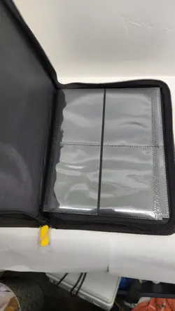 Vault X: Premium Exo-Tec 4-Pocket Zip Binder Folder (160 cards) Yellow - Image 3