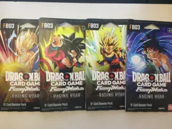 NEW Dragonball Fusion World Raging Roar Booster Packs - 48 Cards - Image 1