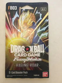 NEW Dragonball Fusion World Raging Roar Booster Packs - 48 Cards - Image 2
