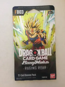NEW Dragonball Fusion World Raging Roar Booster Packs - 48 Cards - Image 4