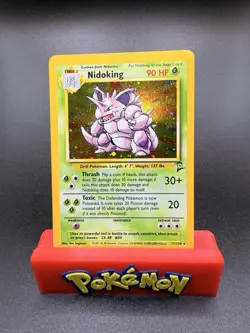 1999-2000 WOTC Pokemon Base Set 2 Nidoking 11/130 Holo Card (NM) - Image 1